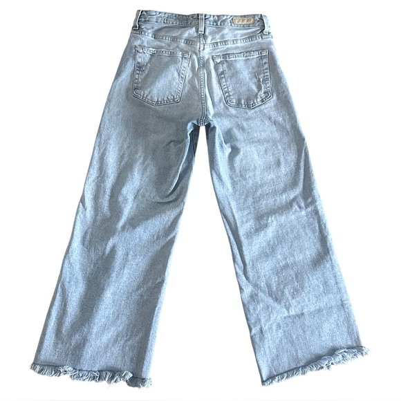 AG Adriano Goldschmied Light Blue Flare Jeans - Picture 4 of 8